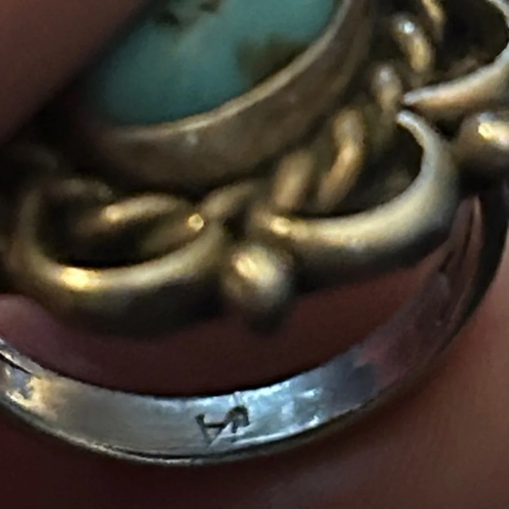 Vintage NavajoTurquoise Silver RING